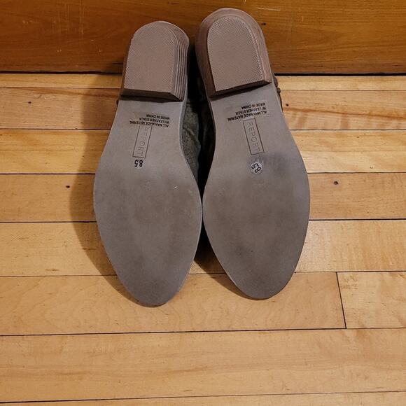 Report Women's Booties Pull on Ankle Boots Size 8.5 Olive Green Fall Comfortable - Picture 5 of 11